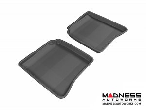 Mercedes-Benz S-Class (W221) Floor Mats (Set of 2) - Rear - Black by 3D MAXpider Mercedes-Benz S-Class (W221) Floor Mats (Set of 2) - Rear - Black by 3D MAXpider